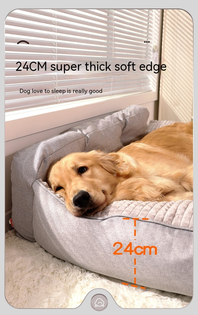 Warmes Sofa für große Hunde